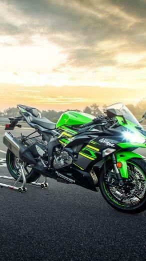 Kawasaki Ninja Zx 6r Sport Bike Wallpaper