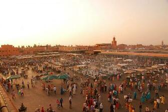 Marrakech In Morocco High Resolution Wallpaper