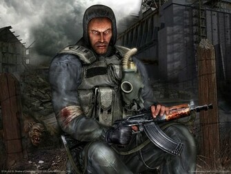 Stalker Wallpaper Stock Photos