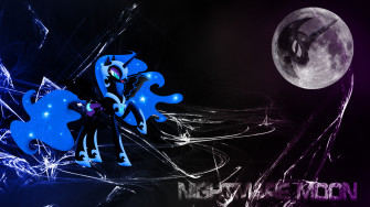 Nightmare Moon By Hardii Wallpaper
