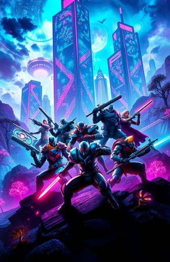 Video Game Characters Wallpaper
