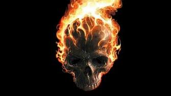 Ghost Rider Skull Wallpaper