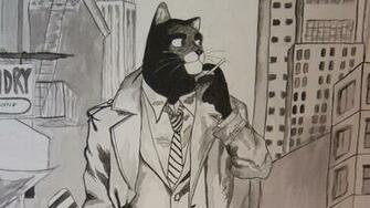 Blacksad HD Wallpaper Background Image Id