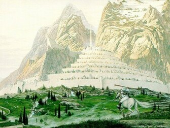 Gratis Fondo De Pantalla Fantas A Tolkien Minas Tirith