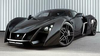 Marussia B2 Black Supercar High Definition Wallpaper