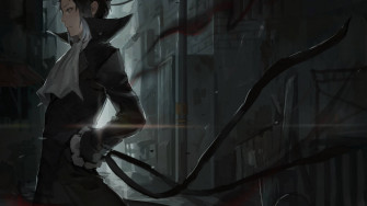 Anime Boy Dark Wallpaper