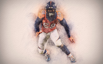 Von Miller Background S Wallpaper