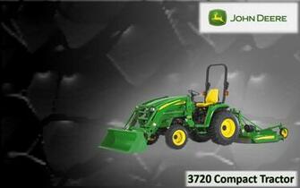 John Deere Compact Tractor Wallpaper
