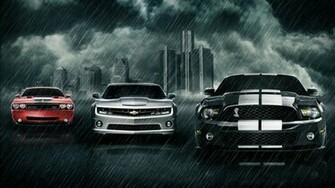 Muscle Cars Wallpaper HD