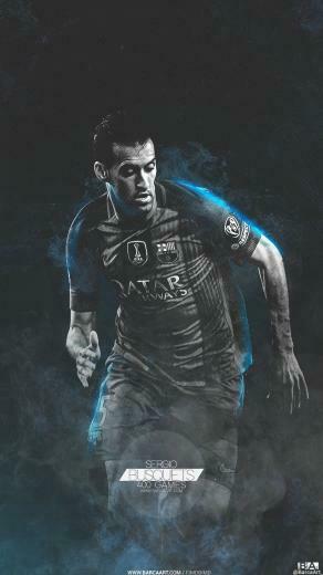 Bar A Art On Sergio Busquets 400th Appearance