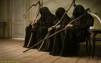 Dark Art Grim Reaper Wallpaper
