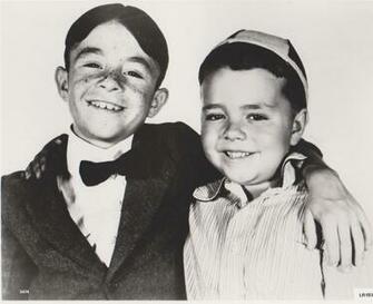 Little Rascals Our Gang Spanky Alfalfa Vintage Bw Tv
