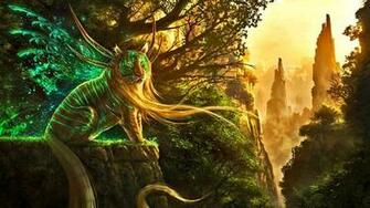 Rift Fantasy Rpg Tiger Wallpaper
