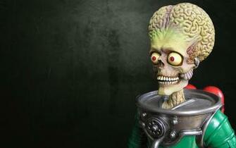 Mars Attacks Martian Wallpaper
