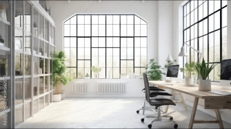 Office Background For Zoom Portrait At Doris Newkirk Wallpaper