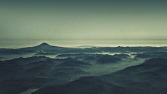 Foggy Mountains Wallpaper