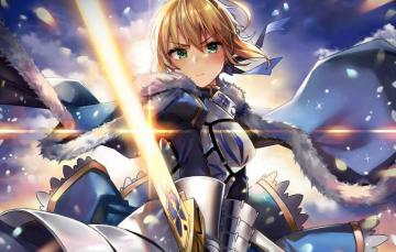 Wallpaper Sword The Saber Fate Stay Night