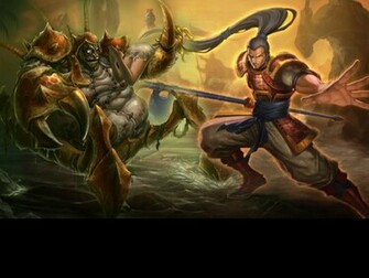 Xin Zhao Wallpaper Urgot Orange