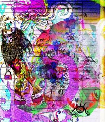 Pin Cool Hippie Background