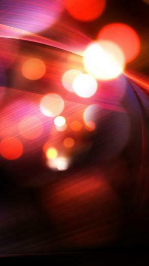 Abstract Red Bokeh iPhone 5s Wallpaper