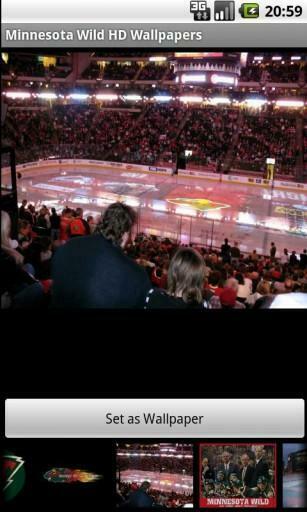Bigger Minnesota Wild HD Wallpaper For Android Screenshot