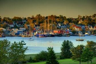 Canada Marinas Lunenburg County Nova Scotia Wallpaper