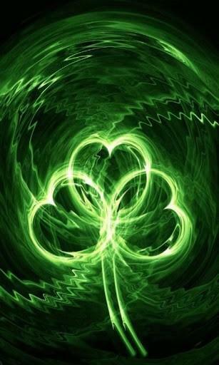 Bigger Twilight Shamrock Live Wallpap For Android Screenshot