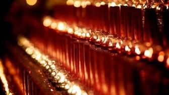 Bokeh Temples Depth Of Field Oil Lamp Wallpaper