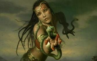 Wallpaper Evil Woman