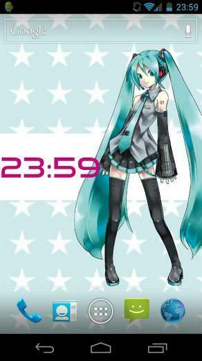 Hatsune Miku Live Wallpaper Applicazioni E Giochi Android