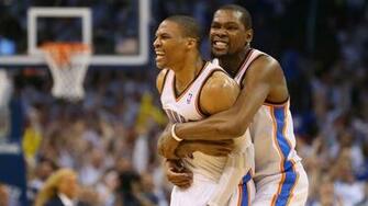 Kevin Durant And Russell Westbrook Wallpaper