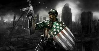 Wallpaper Captain America Art