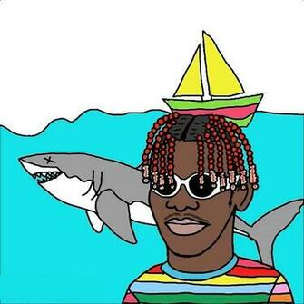 Lil Yachty Boat Happy Drawing By Budinoski