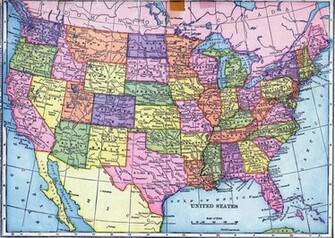 Map United States