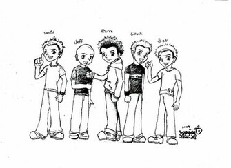 Simple Plan Anime Style By Dragonzair