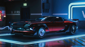 Cyberpunk Sports Car HD 4k Wallpaper