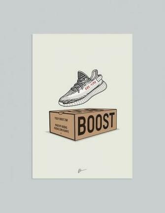 Image Of New Yeezy V2 Zebra Box Wallpaper Sneakers