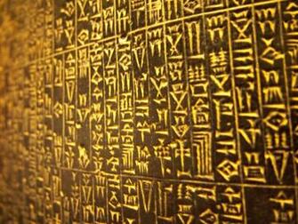 Egyptian Hieroglyphics Background