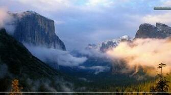 Light Falls On The Valley Yosemite National Park California Wallpaper