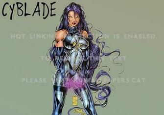 Cyblade Comic Girl Fantasy Abstract