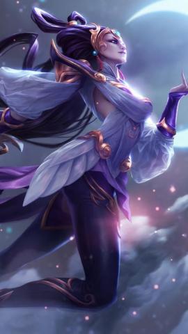 Lunar Goddess Diana Wallpaper iPhone