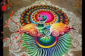Beautiful Easy Rangoli Designs For Diwali