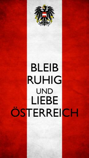 Bleib Ruhig Und Liebe Oesterreich Austria Deutsch Wien Vienna