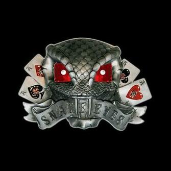 Accessories Belt Buckles Lucky Thirteen Snake Eyes Buckle