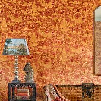 Cole And Son Chinese Toile Wallpaper Archive Anthology Beut