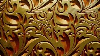 Wallpaper Textures Gold Floral Image