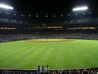 Baseball Atlanta Stadium Wallpaper