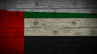 Painting Flag Of Uae On Old Wood Boards With Four Different Ways