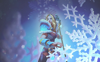 Dota Crystal Maiden Wallpaper By Zetsubou Kiira
