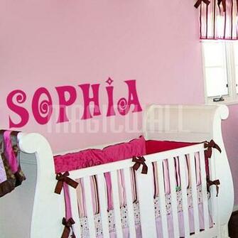 Home Personalized Name Monogram Wall Decals Stickers